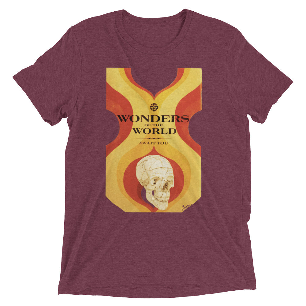 Wonders of the World : Short sleeve t-shirt