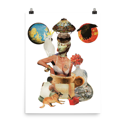 Vanité : Photo paper poster
