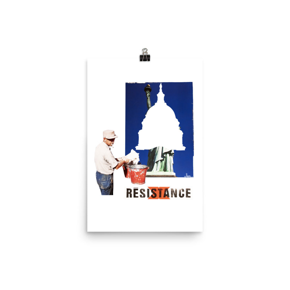 Résistance : Photo paper poster