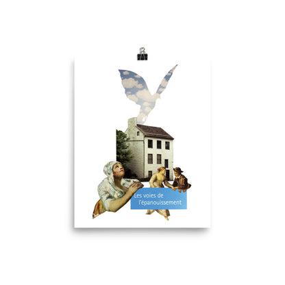 Les voies de l'épanouissement : Photo paper poster
