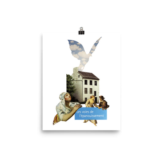 Les voies de l'épanouissement : Photo paper poster