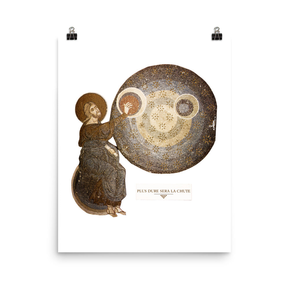 Plus dure sera la chute : Photo paper poster