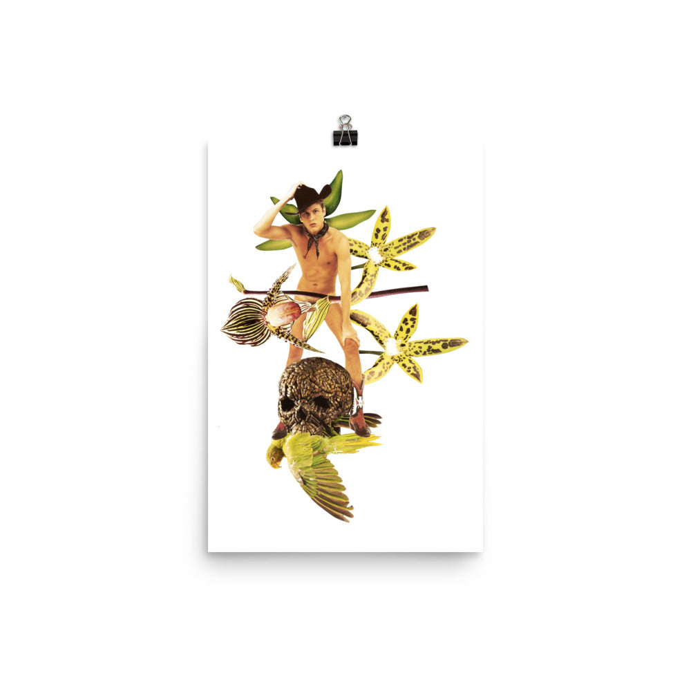 Cowboy's Vanitas : Photo paper poster