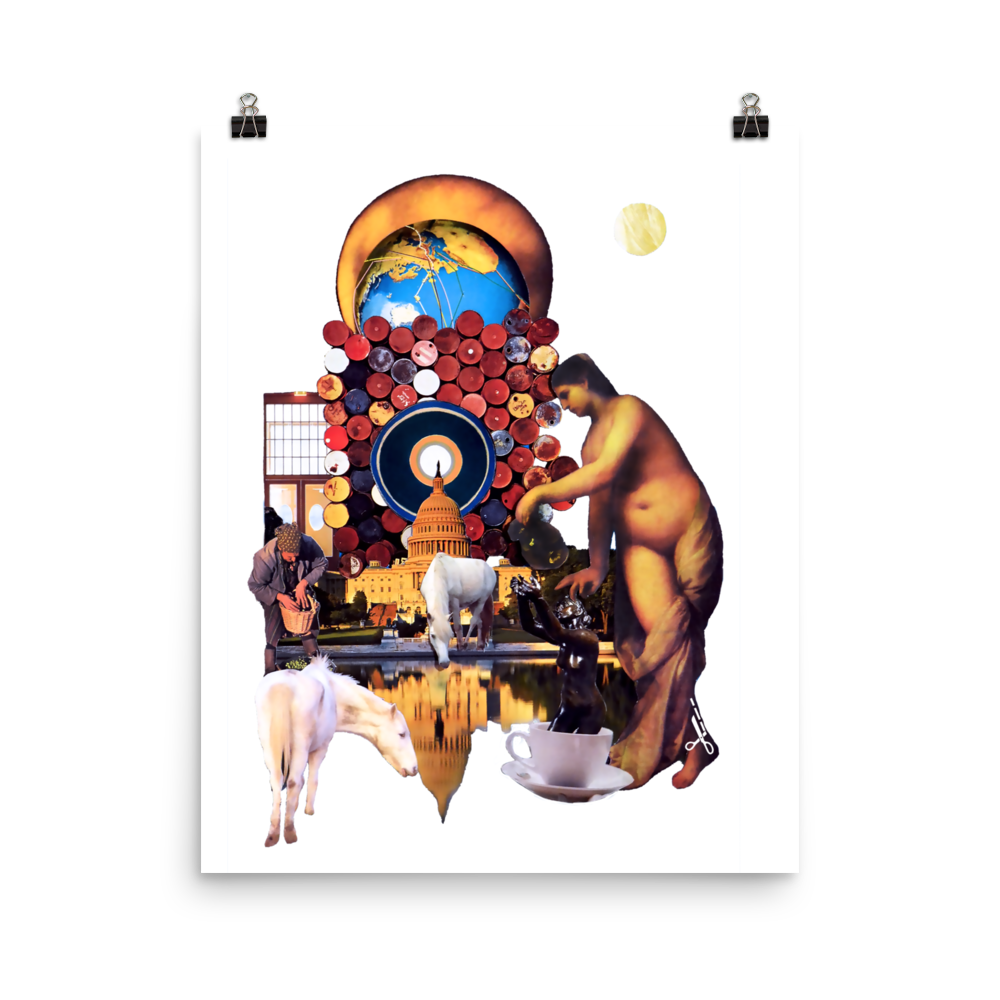 Thirsty : Photo paper poster