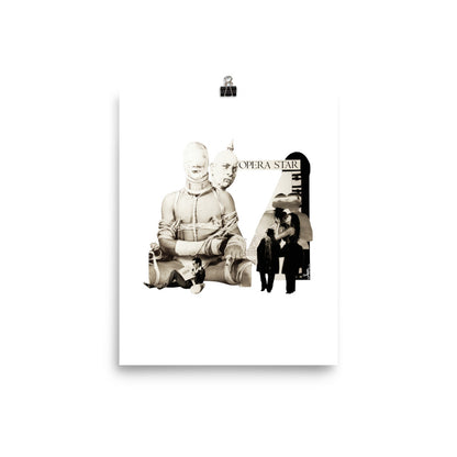 Opera Star : Photo paper poster