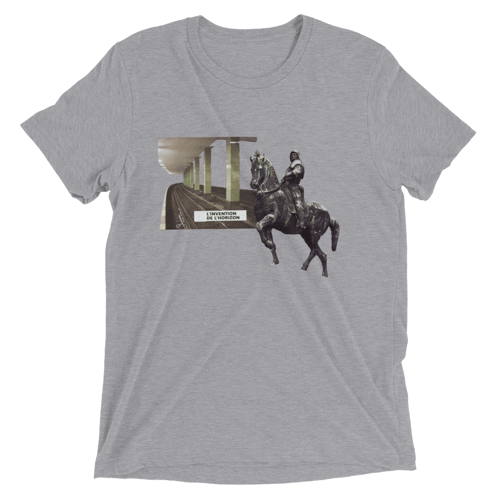L'invention de l'horizon : Short sleeve unisex t-shirt