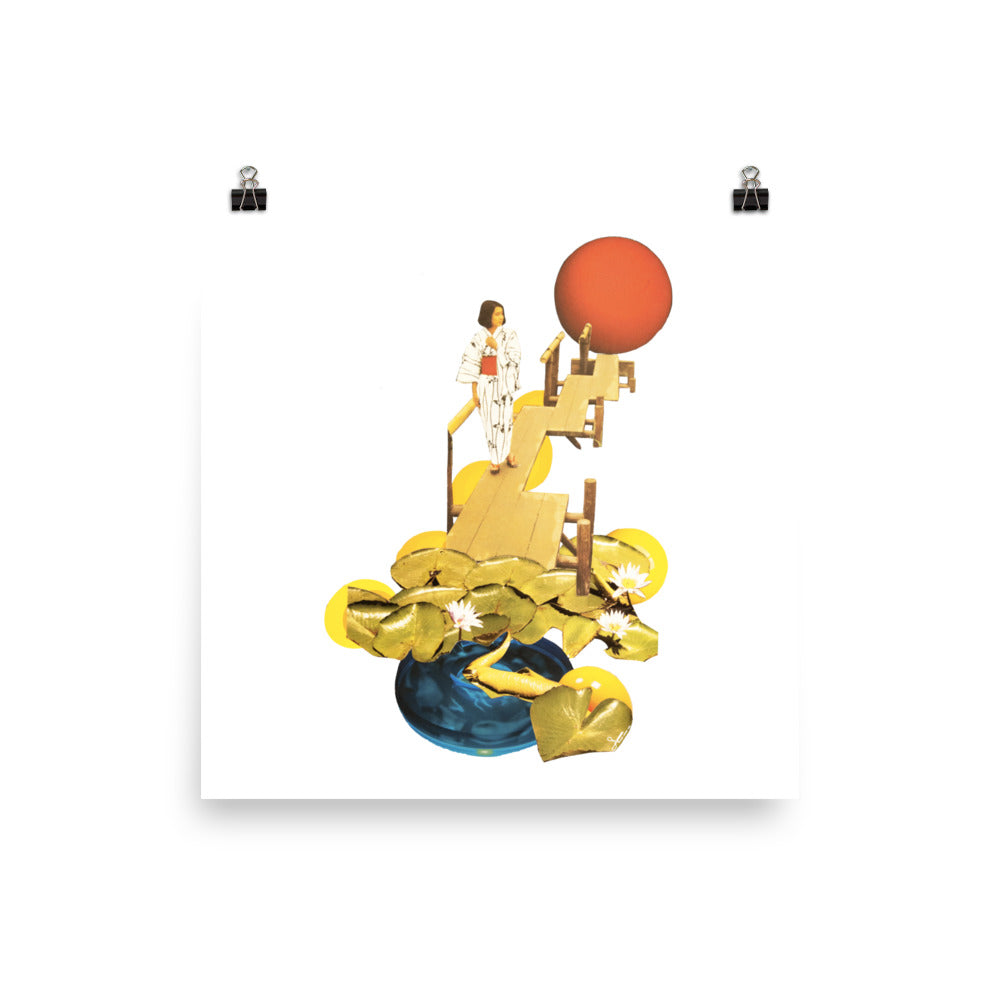 Soleil levant : Photo paper poster