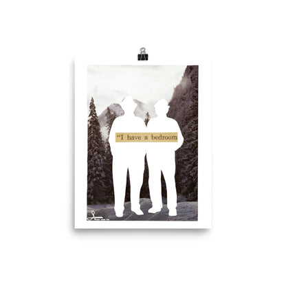 I Have a Bedroom : Photo paper poster