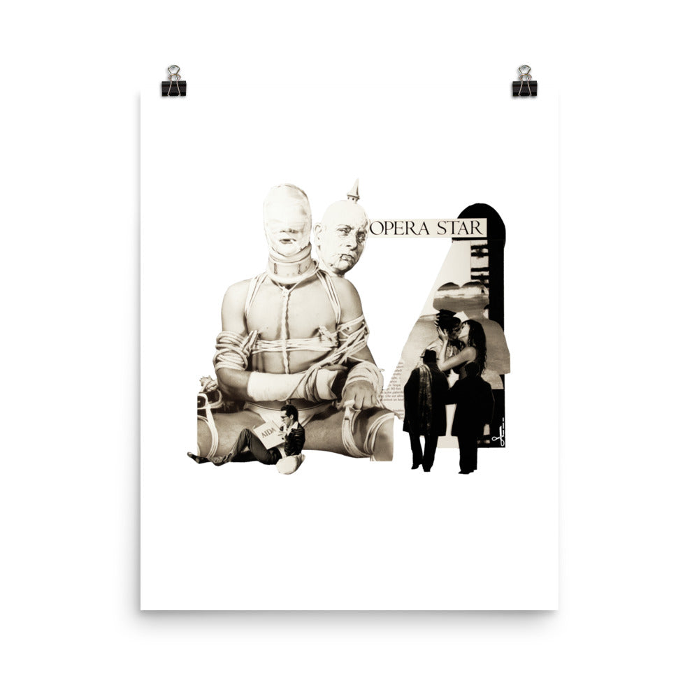 Opera Star : Photo paper poster