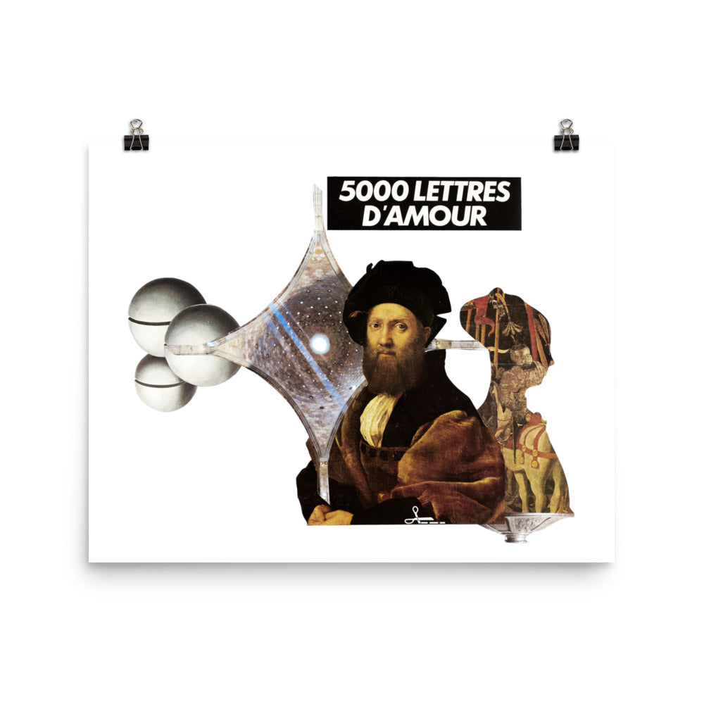 5000 lettres d'amour : Photo paper poster