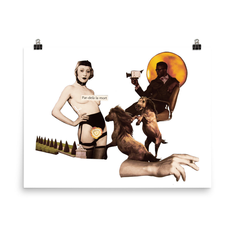 Par-delà la mort : Photo paper poster