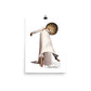 Arbres d'hiver : Photo paper poster
