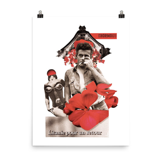 Litanie pour un retour : Photo paper poster
