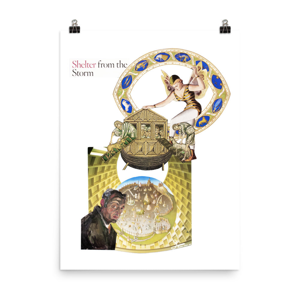 Shelter from the Storm : Photo paper poster