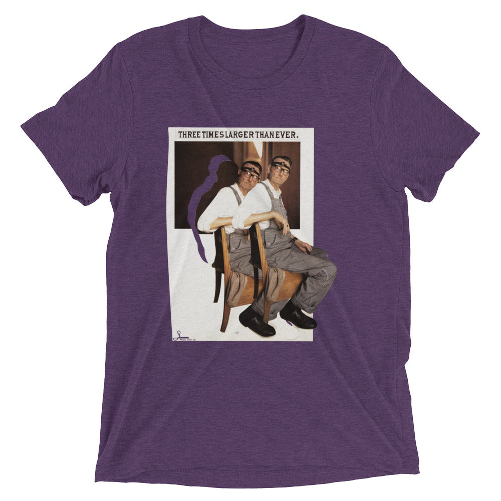 Three Times Larger Than Ever : Short sleeve t-shirt