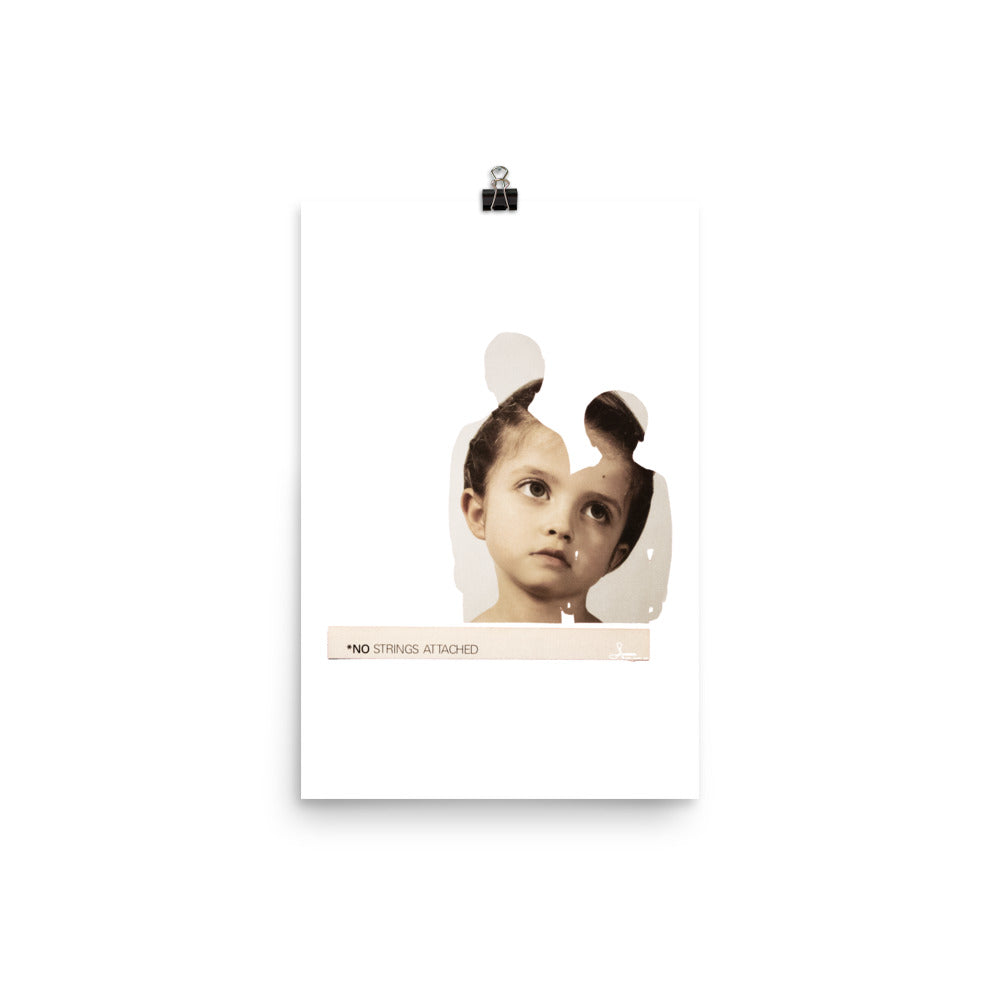 No Strings Attached : Photo paper poster