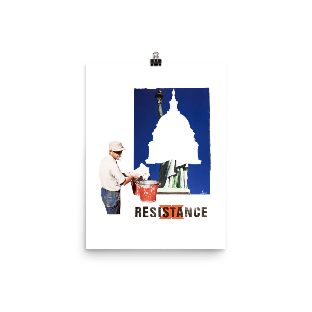 Résistance : Photo paper poster