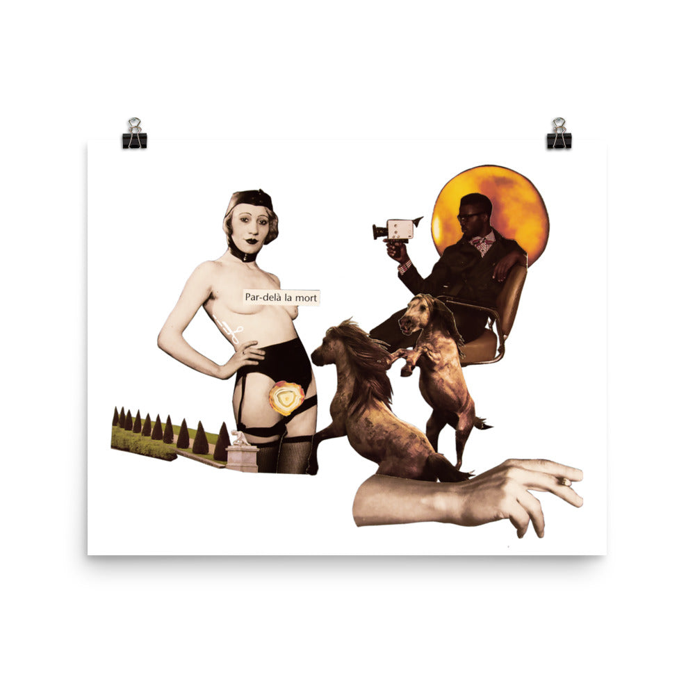 Par-delà la mort : Photo paper poster