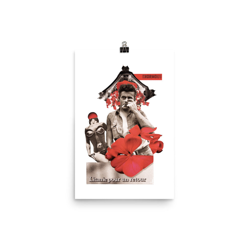 Litanie pour un retour : Photo paper poster