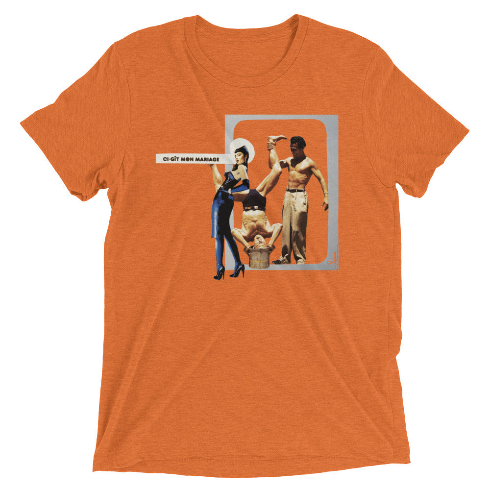 Ci-gît mon mariage : Short sleeve t-shirt
