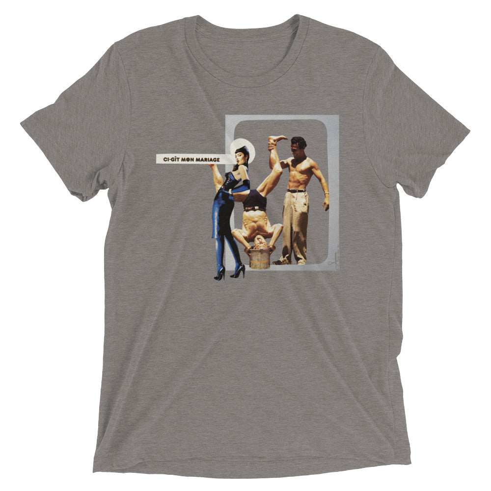 Ci-gît mon mariage : Short sleeve t-shirt