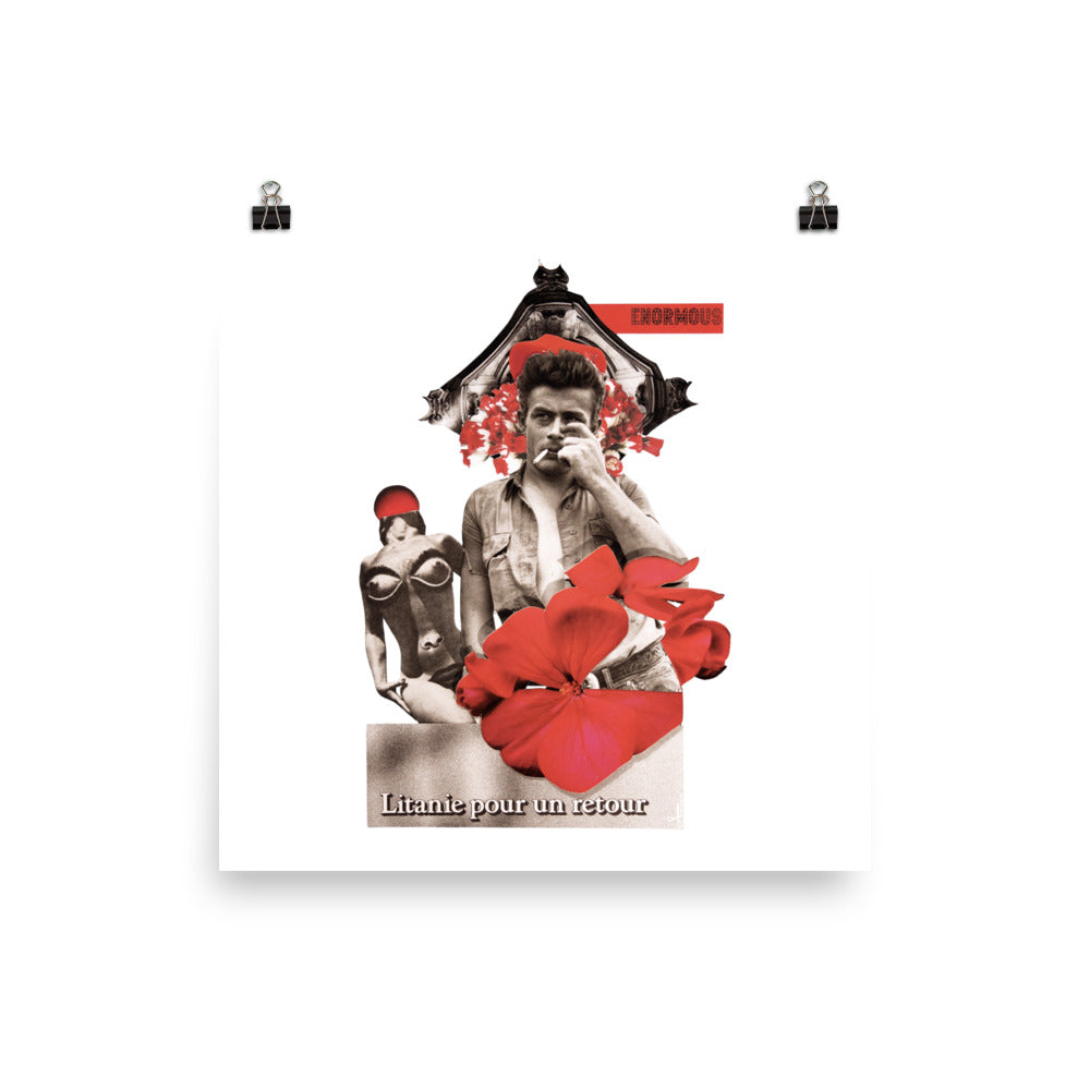 Litanie pour un retour : Photo paper poster