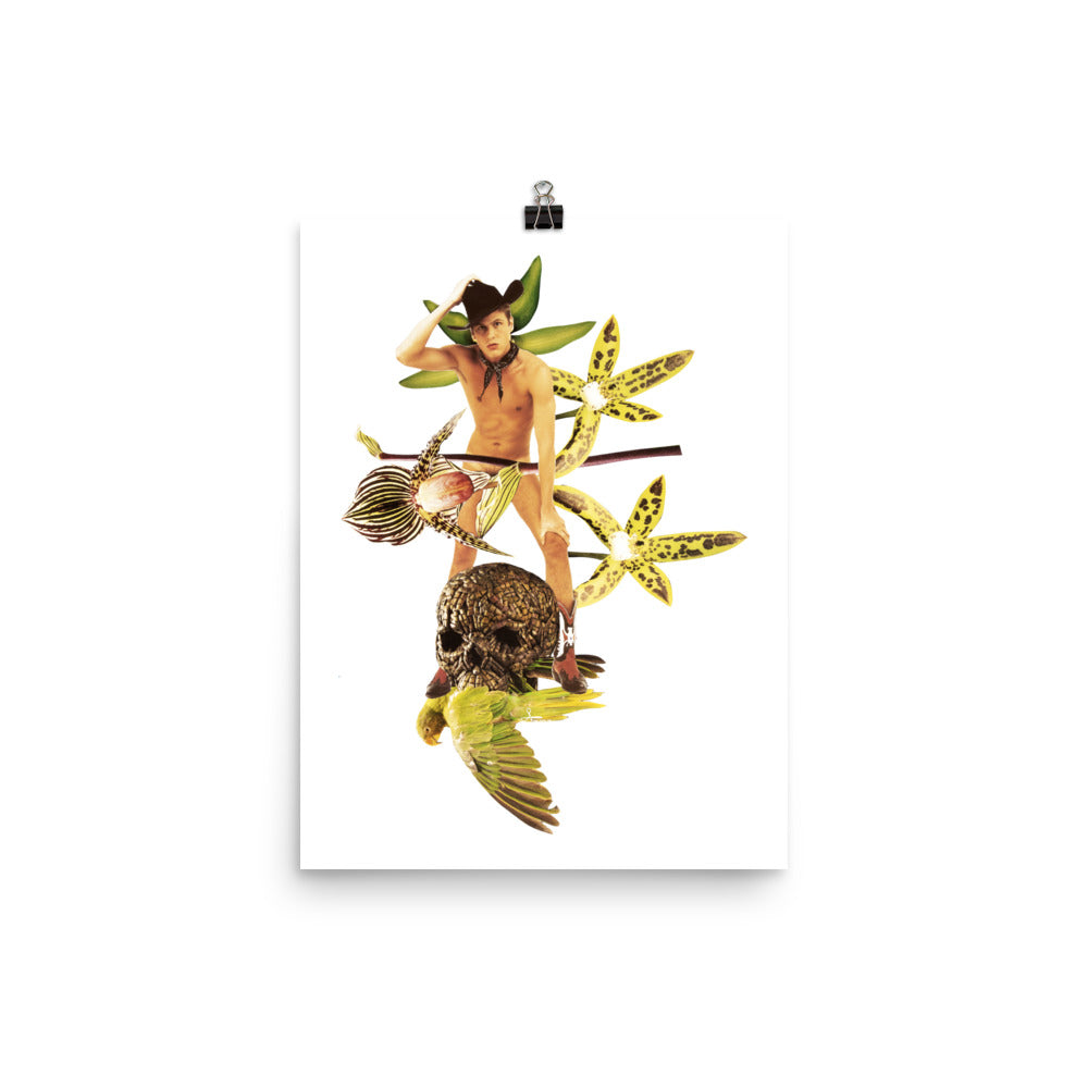Cowboy's Vanitas : Photo paper poster
