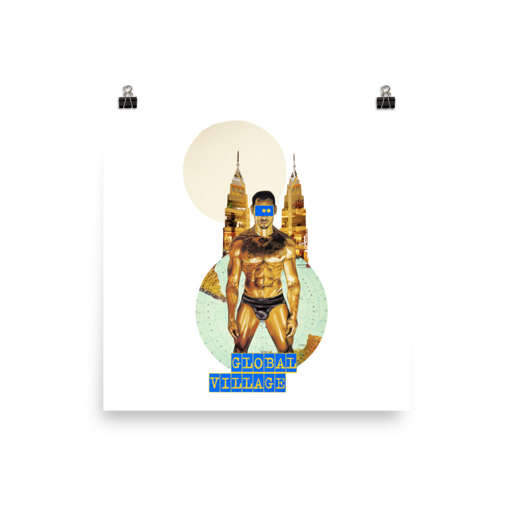 Global Village : Photo paper poster