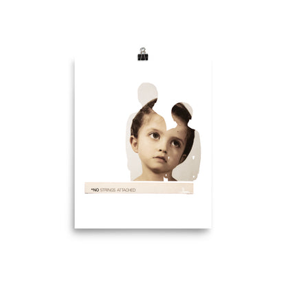 No Strings Attached : Photo paper poster