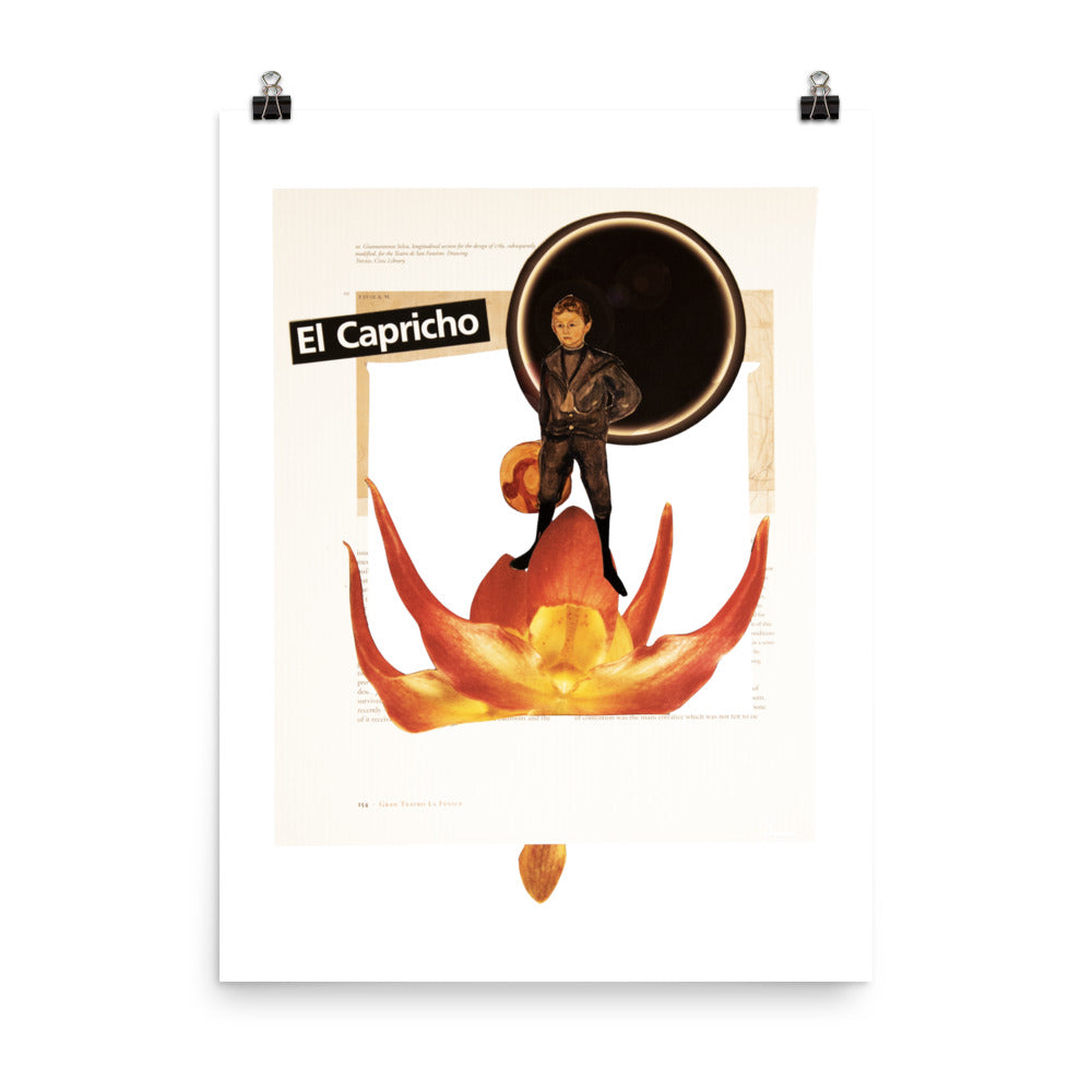 El Capricho - Light my Fire : Photo paper poster