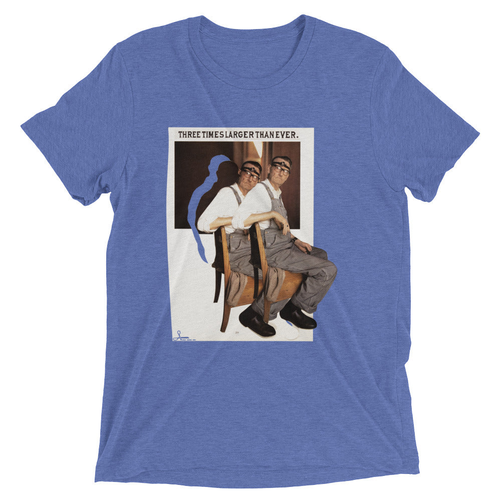 Three Times Larger Than Ever : Short sleeve t-shirt