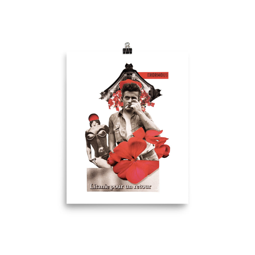 Litanie pour un retour : Photo paper poster