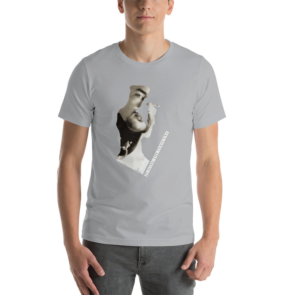 Playing the Innocent : Short-Sleeve Unisex T-Shirt