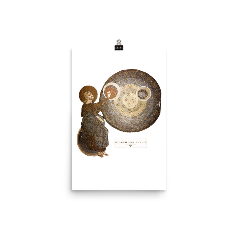 Plus dure sera la chute : Photo paper poster