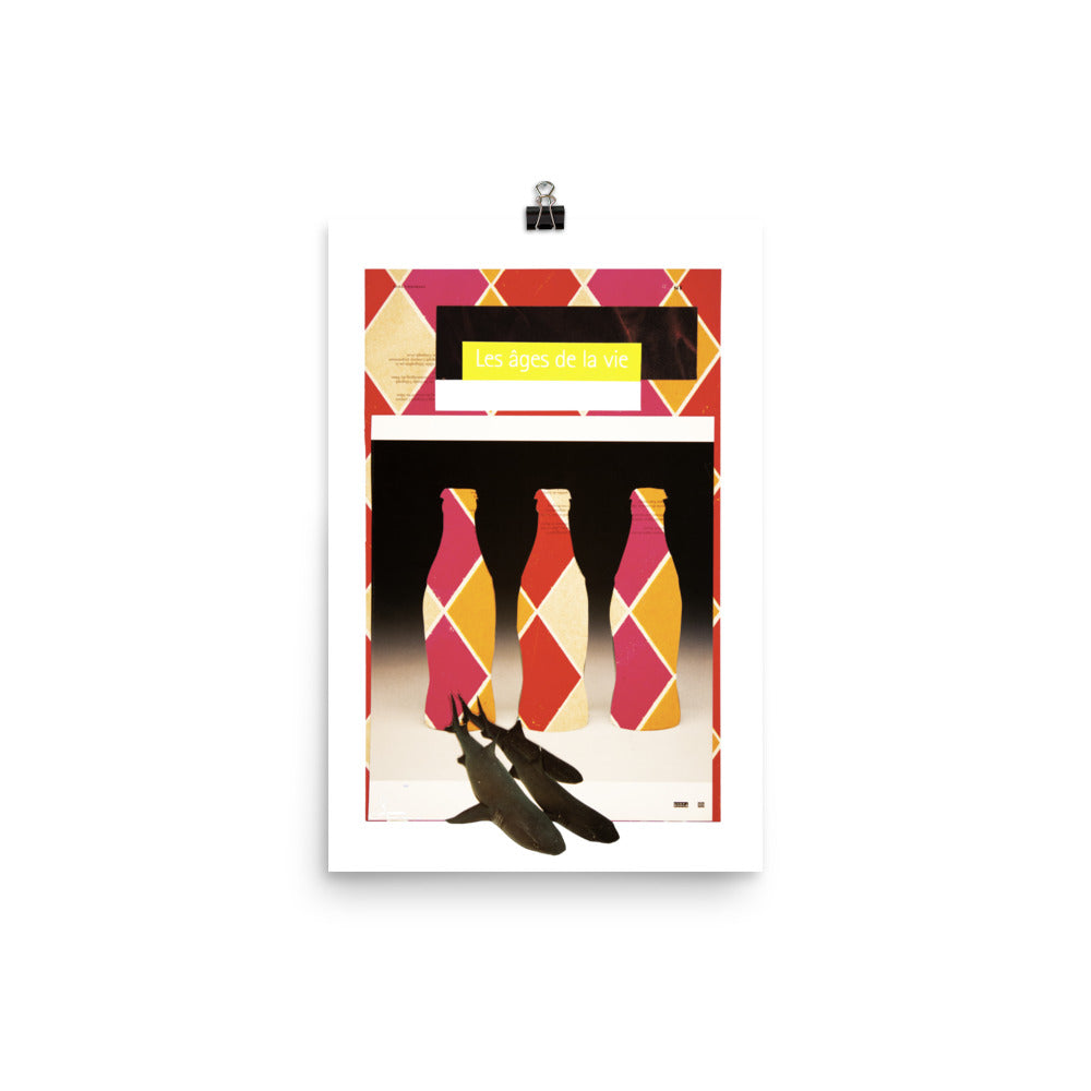 Les âges de la vie : Photo paper poster
