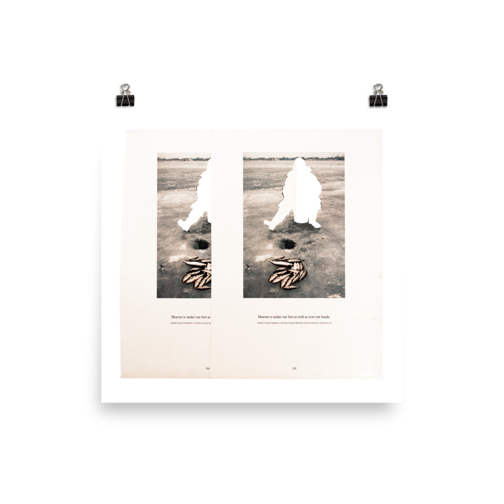 Heaven is Under : Photo paper poster