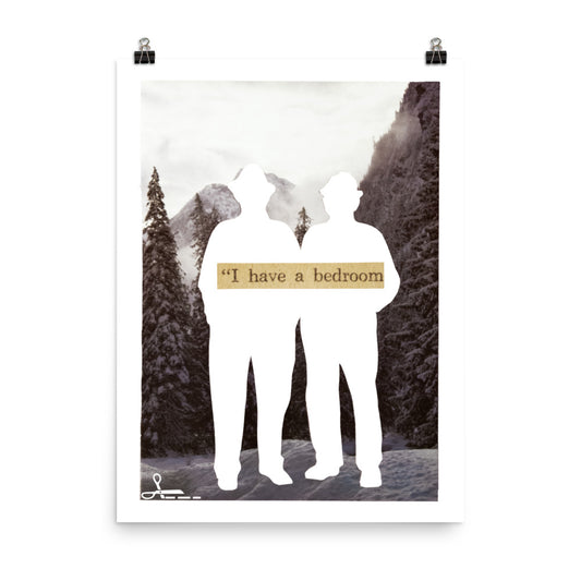 I Have a Bedroom : Photo paper poster