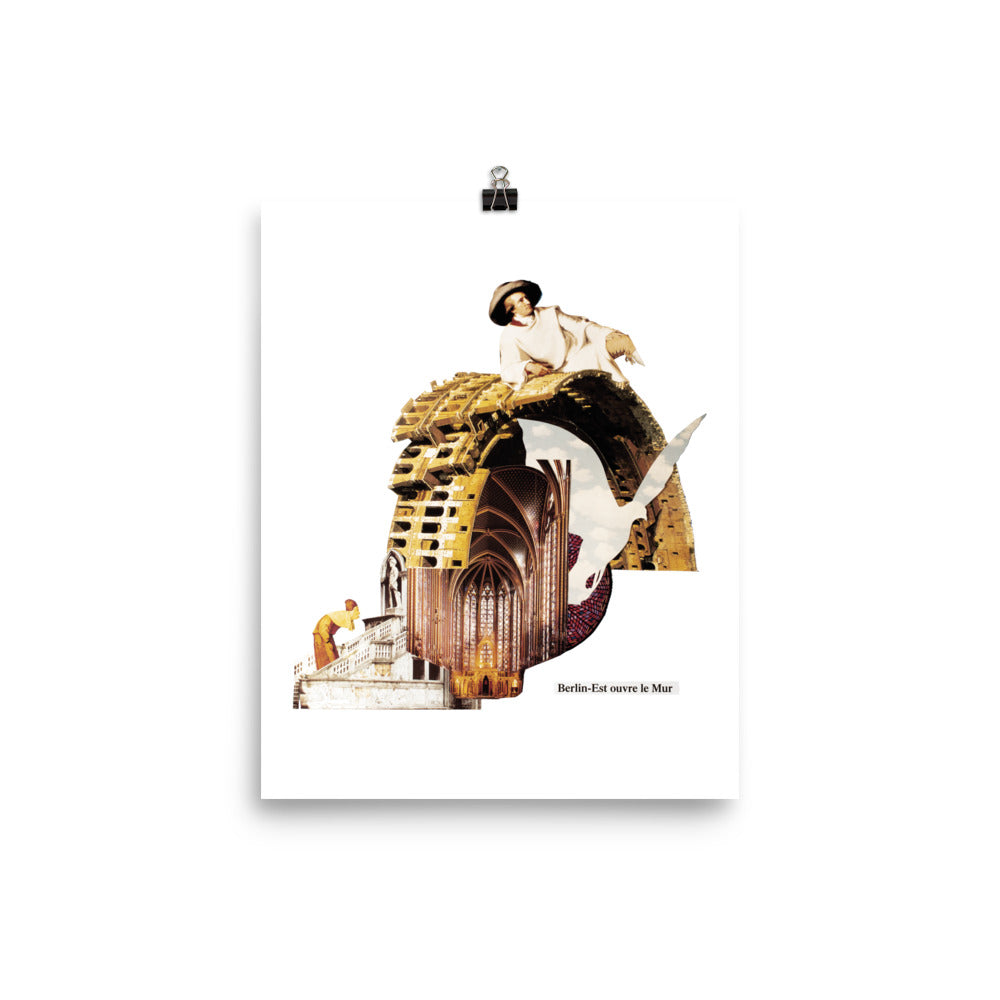 Berlin-Est ouvre le Mur : Photo paper poster