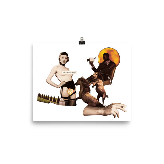 Par-delà la mort : Photo paper poster