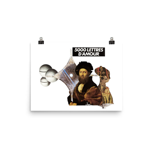 5000 lettres d'amour : Photo paper poster
