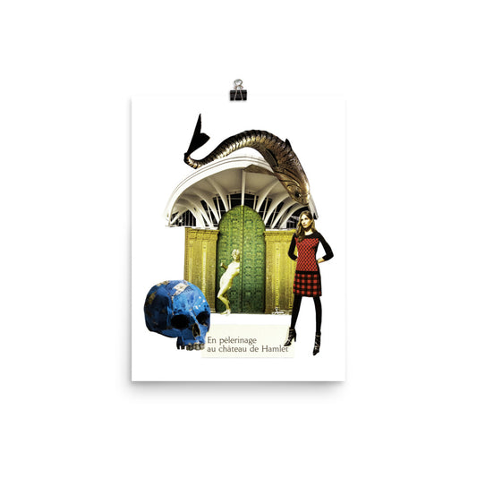 Au château de Hamlet : Photo paper poster