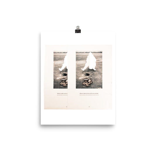 Heaven is Under : Photo paper poster