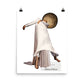 Arbres d'hiver : Photo paper poster