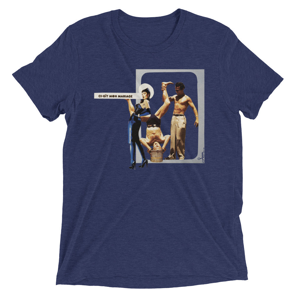Ci-gît mon mariage : Short sleeve t-shirt