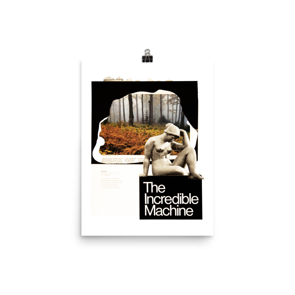 Incredible Machine: Photo paper poster