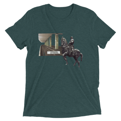 L'invention de l'horizon : Short sleeve unisex t-shirt