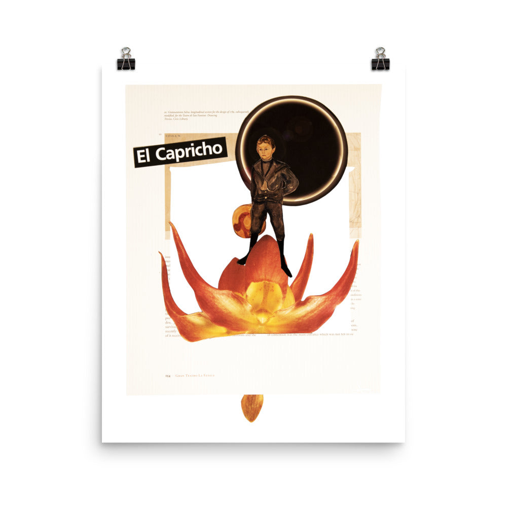 El Capricho - Light my Fire : Photo paper poster