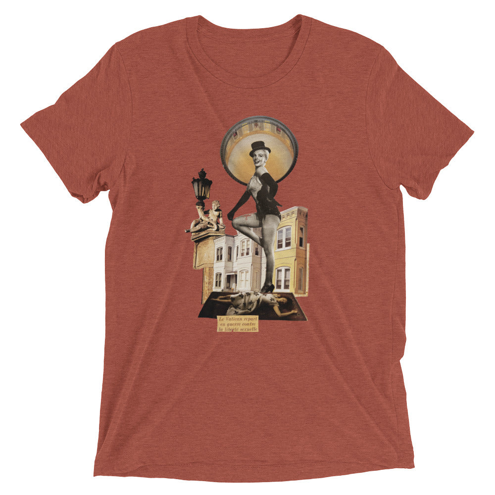 Le Vatican repart en guerre : Short sleeve t-shirt