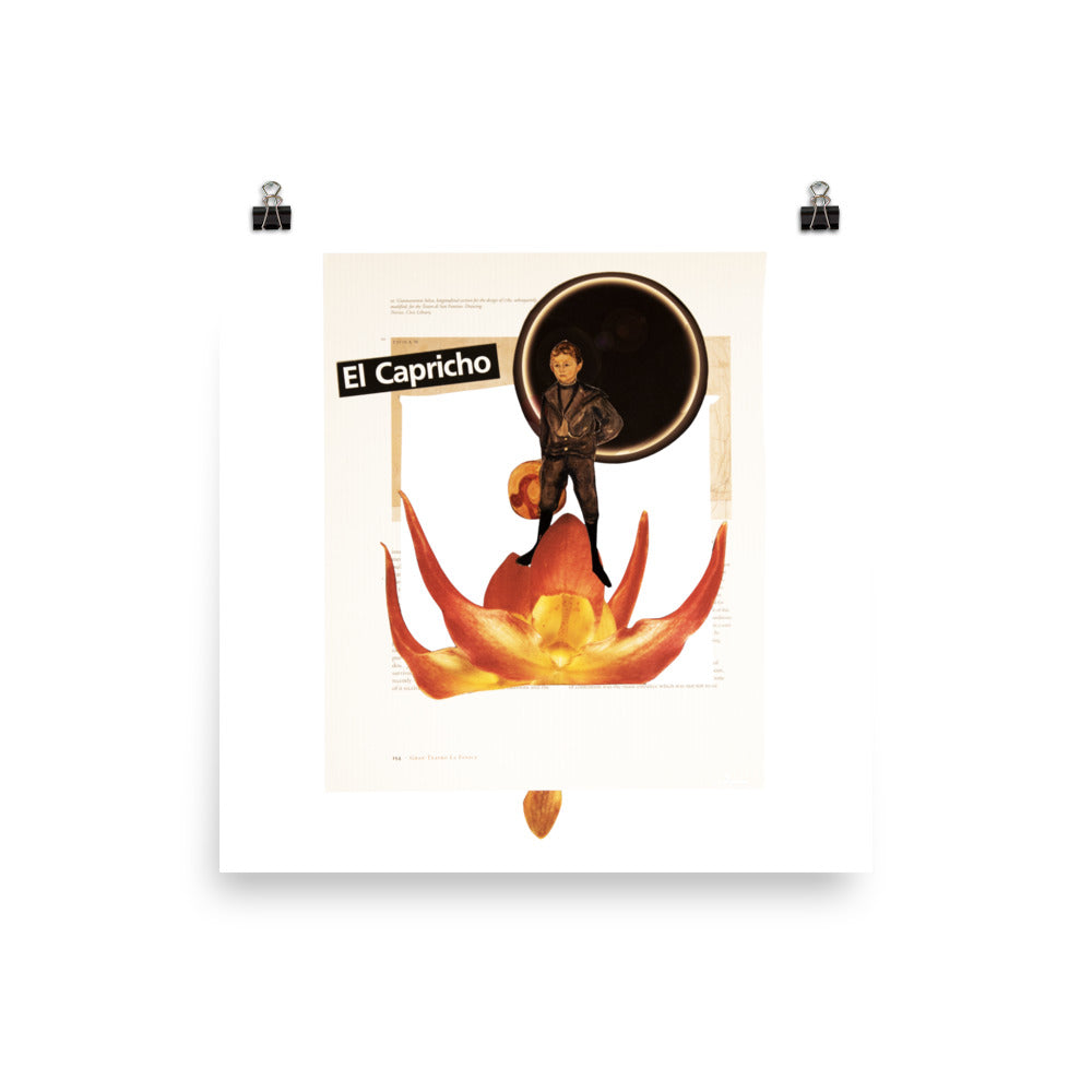 El Capricho - Light my Fire : Photo paper poster