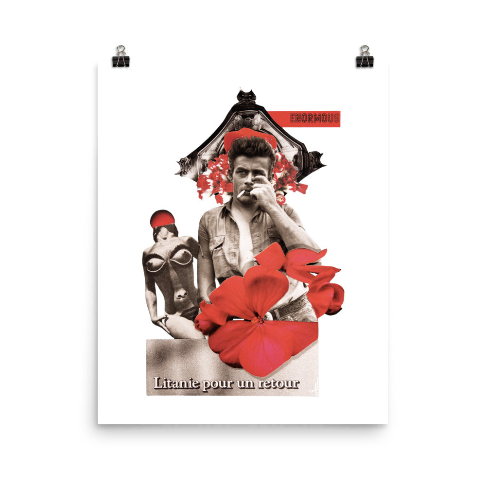 Litanie pour un retour : Photo paper poster